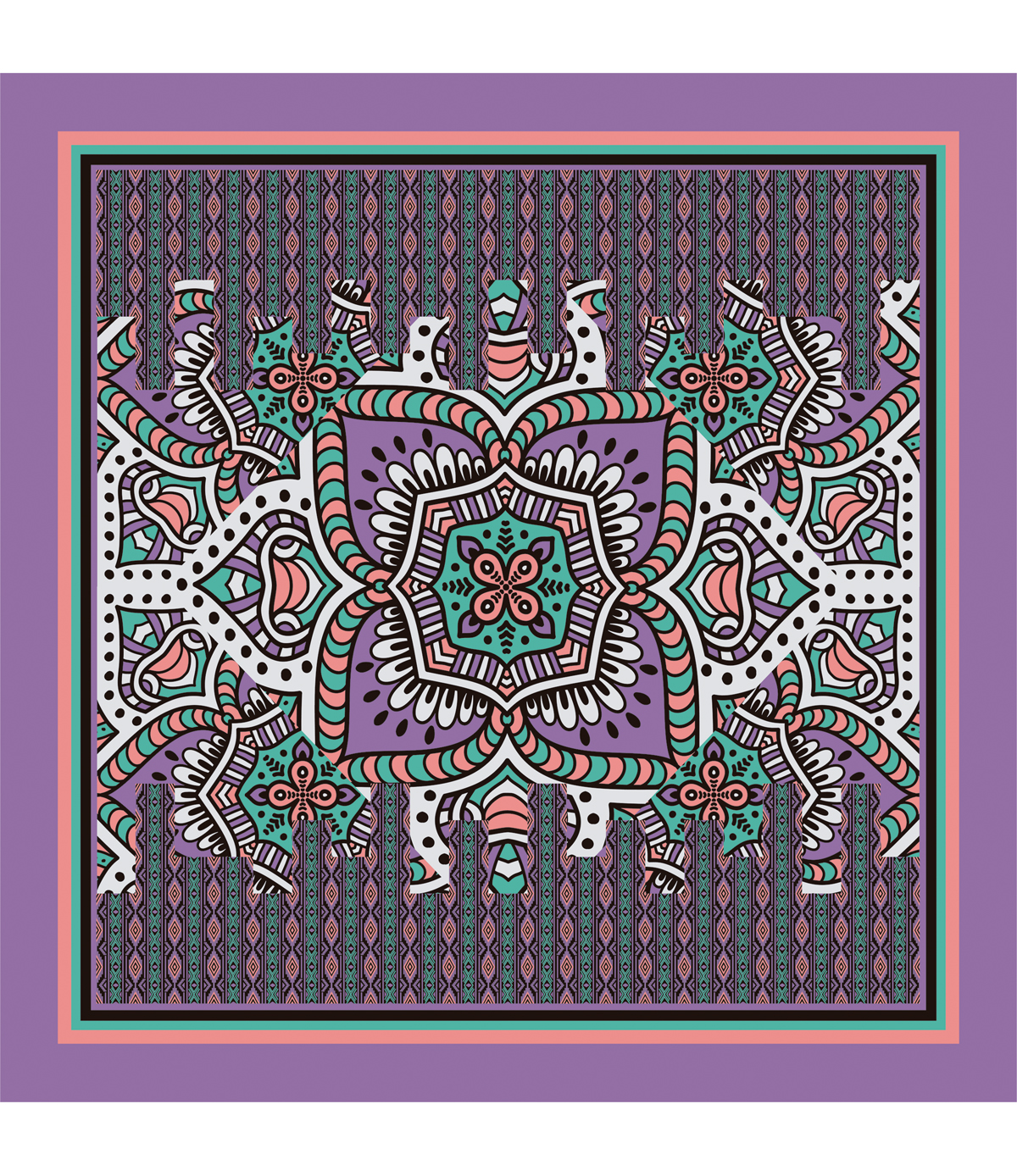 pañuelo mandala 124